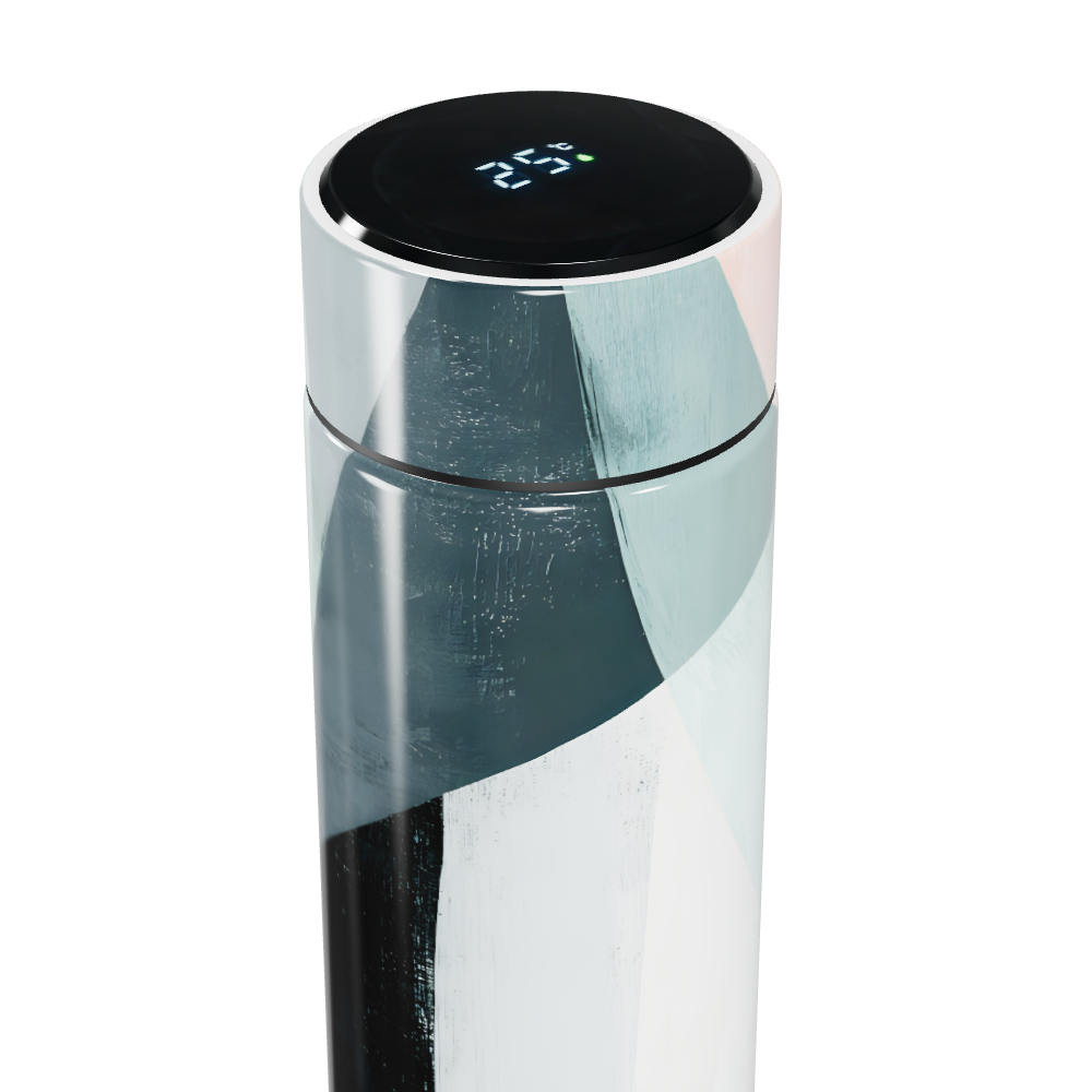 Garrafa Térmica Touch - Estampa Geométrica