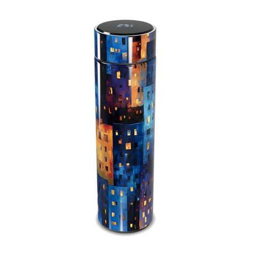 Garrafa Térmica Touch - Arte Urbana Colorida