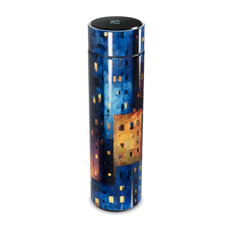 Garrafa Térmica Touch - Arte Urbana Colorida