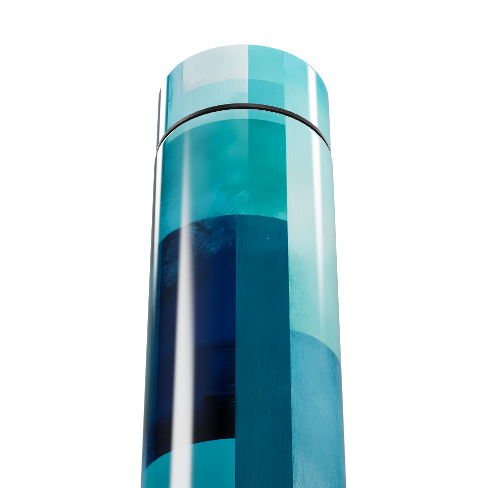 Garrafa Térmica Touch - Azul com Display Digital