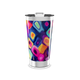 Copo Térmico - Estampa Colorida Abstrata