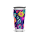 Copo Térmico - Estampa Colorida Abstrata