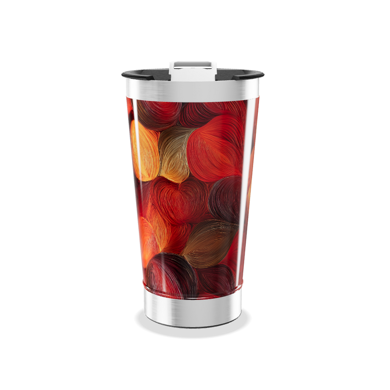 Copo Térmico - Estampa Colorida Fibra