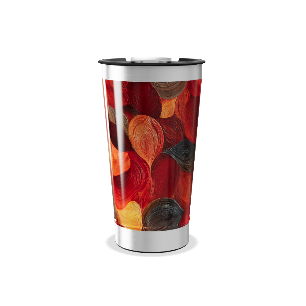 Copo Térmico - Estampa Colorida Fibra