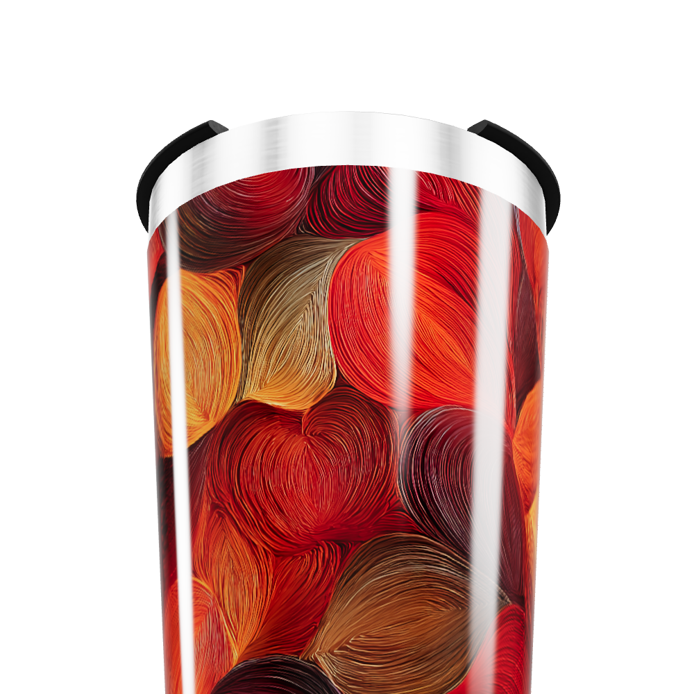 Copo Térmico - Estampa Colorida Fibra