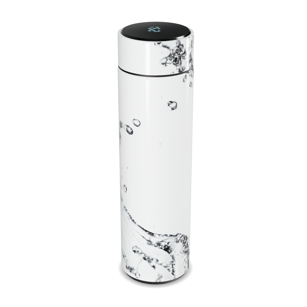 Garrafa Térmica Touch - Branca com Display