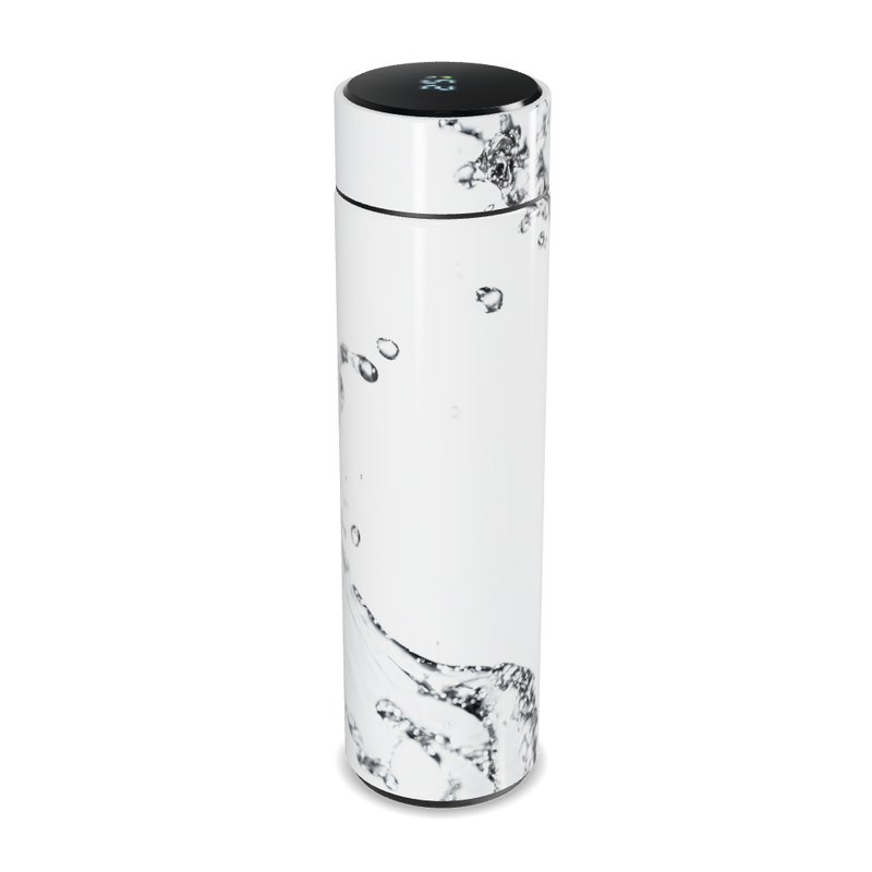 Garrafa Térmica Touch - Branca com Display