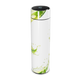 Garrafa Térmica Touch - Branca com Design Verde