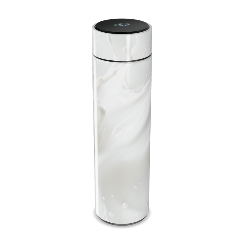 Garrafa Térmica Touch - Branca Digital Inox