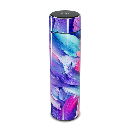 Garrafa Térmica Touch - Colorida Abstrata Digital