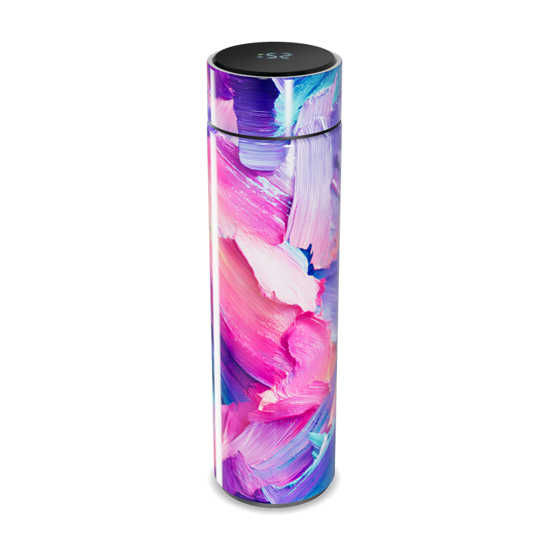 Garrafa Térmica Touch - Colorida Abstrata Digital