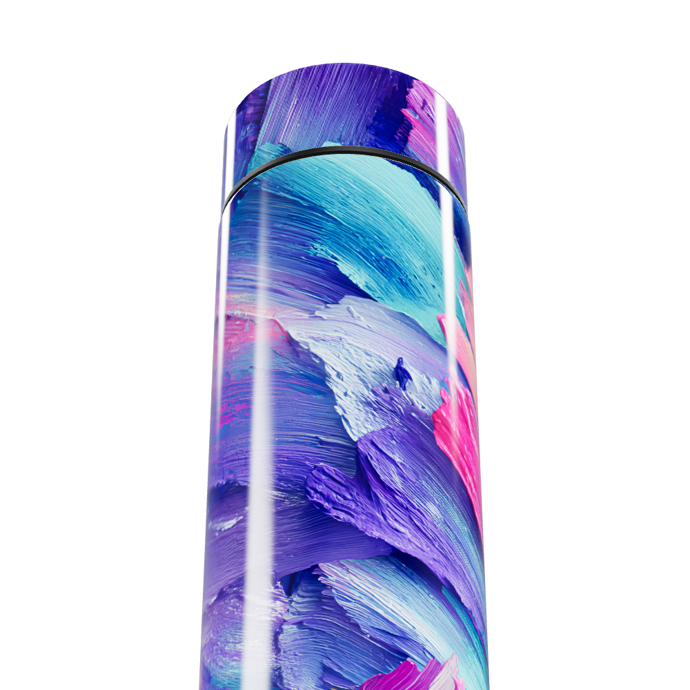 Garrafa Térmica Touch - Colorida Abstrata Digital