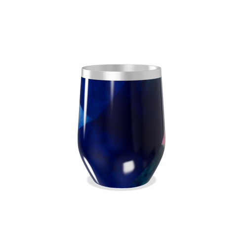 Copo Térmico Slim - Azul Metálico Inox