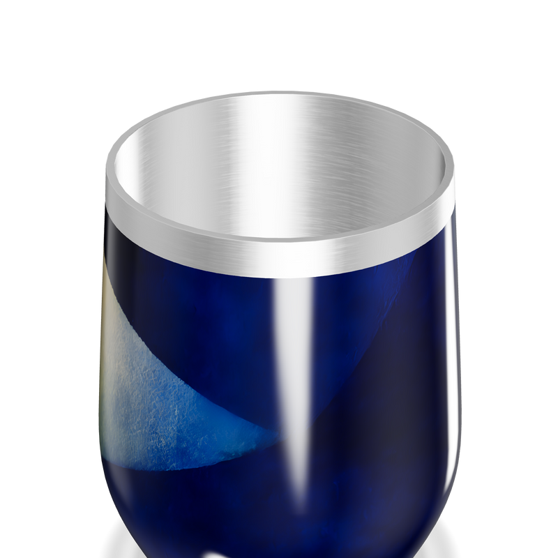 Copo Térmico Slim - Azul Metálico Inox