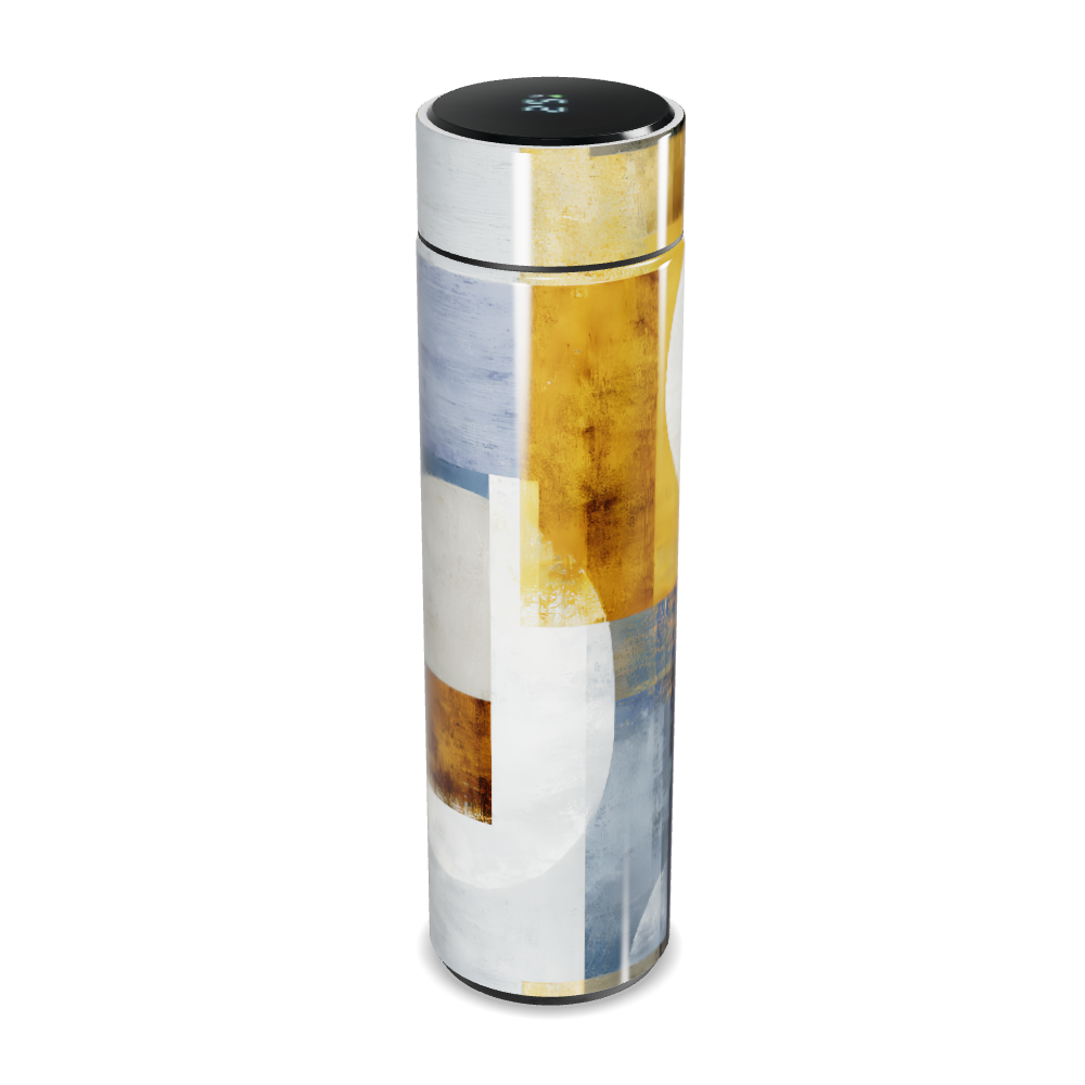 Garrafa Térmica Touch - Com Estampa Geométrica