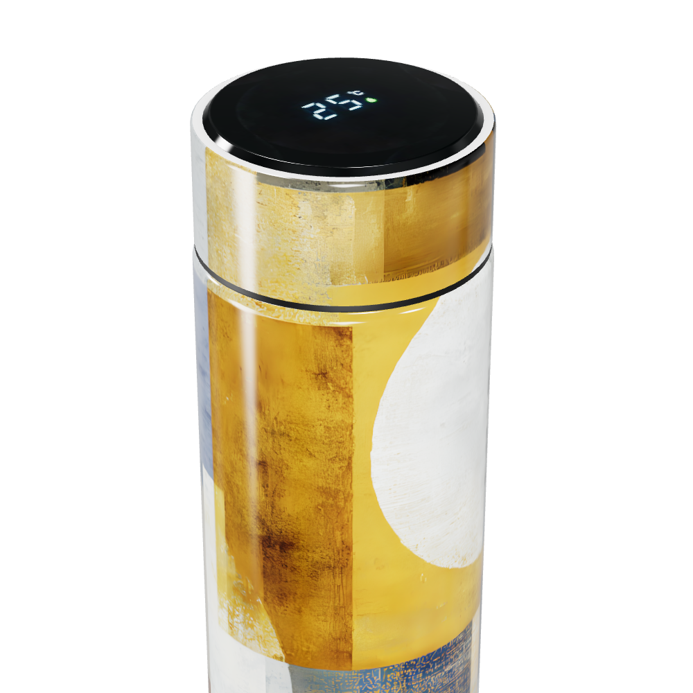 Garrafa Térmica Touch - Com Estampa Geométrica