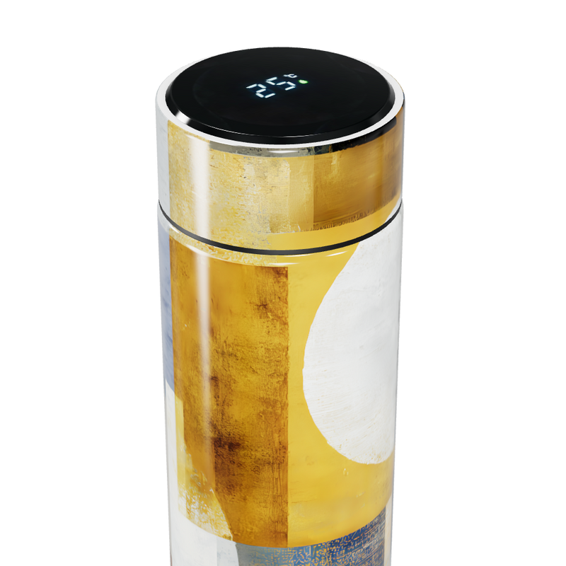 Garrafa Térmica Touch - Com Estampa Geométrica