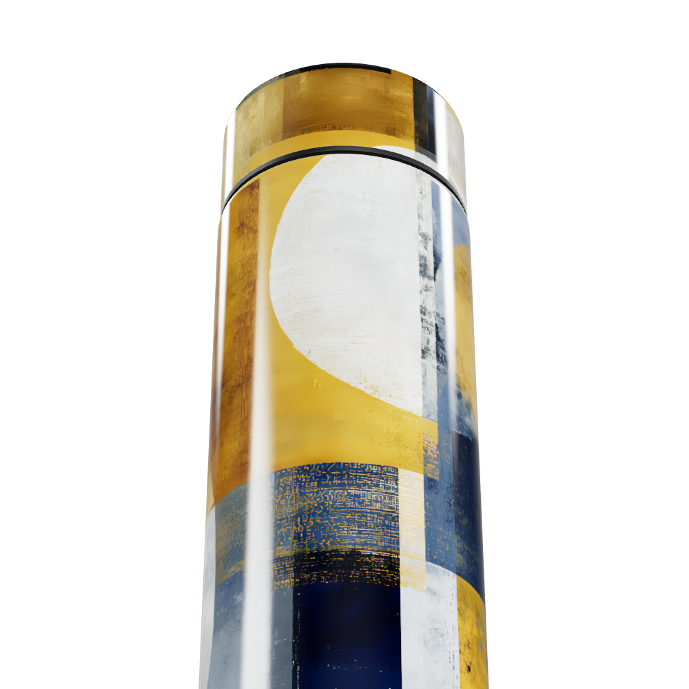 Garrafa Térmica Touch - Com Estampa Geométrica