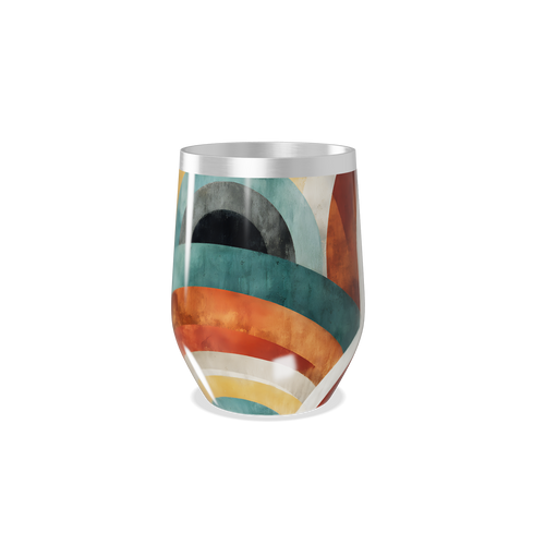 Copo Térmico Slim - Arco-íris Colorido