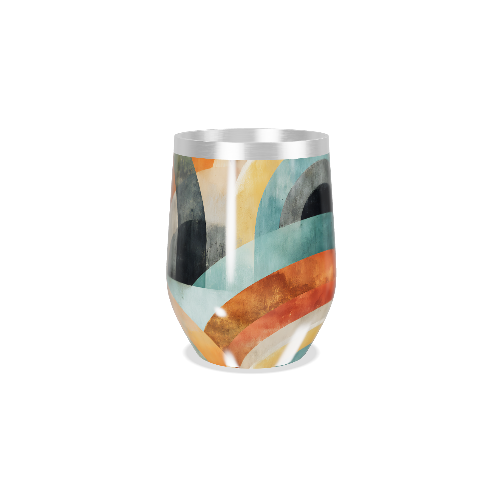 Copo Térmico Slim - Arco-íris Colorido