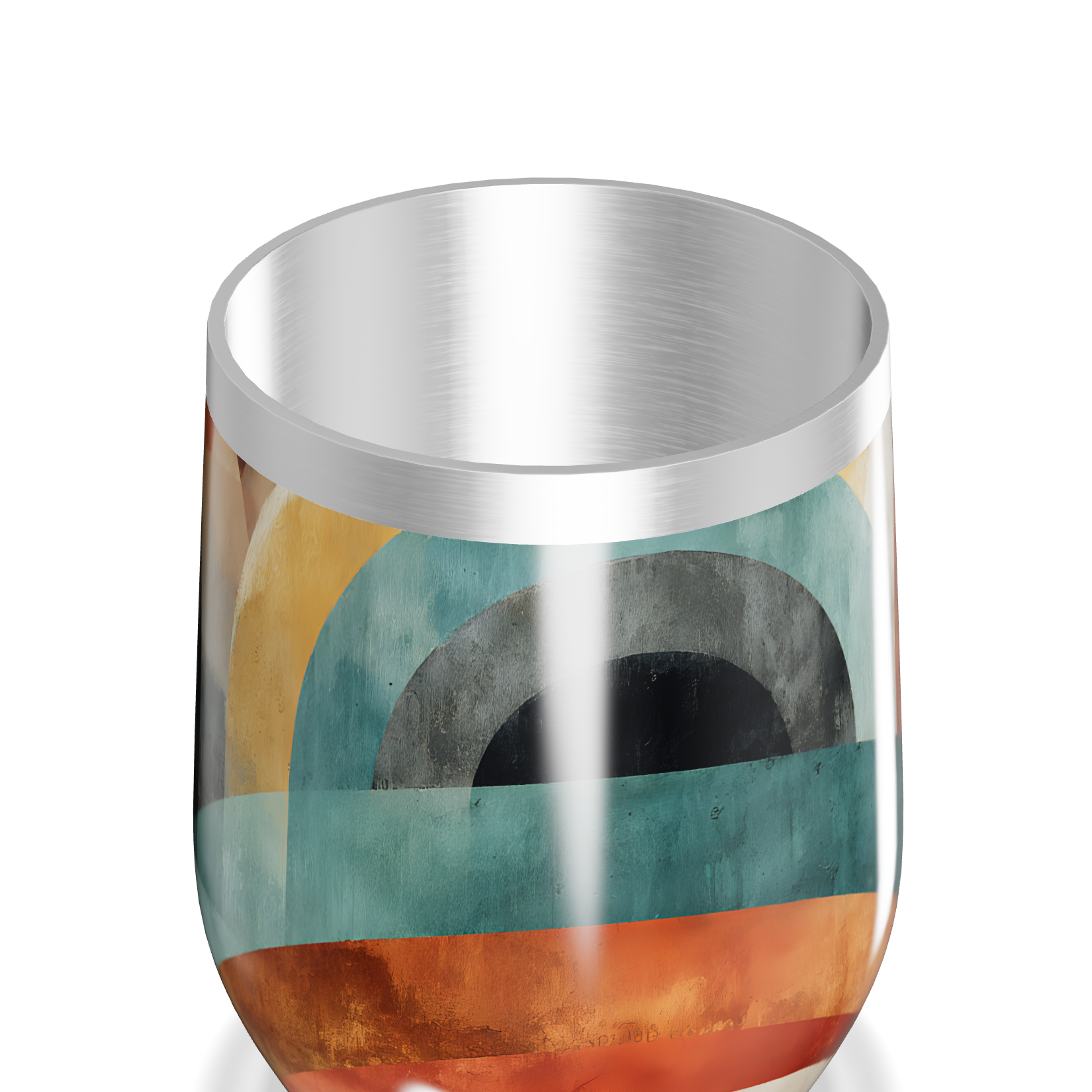 Copo Térmico Slim - Arco-íris Colorido