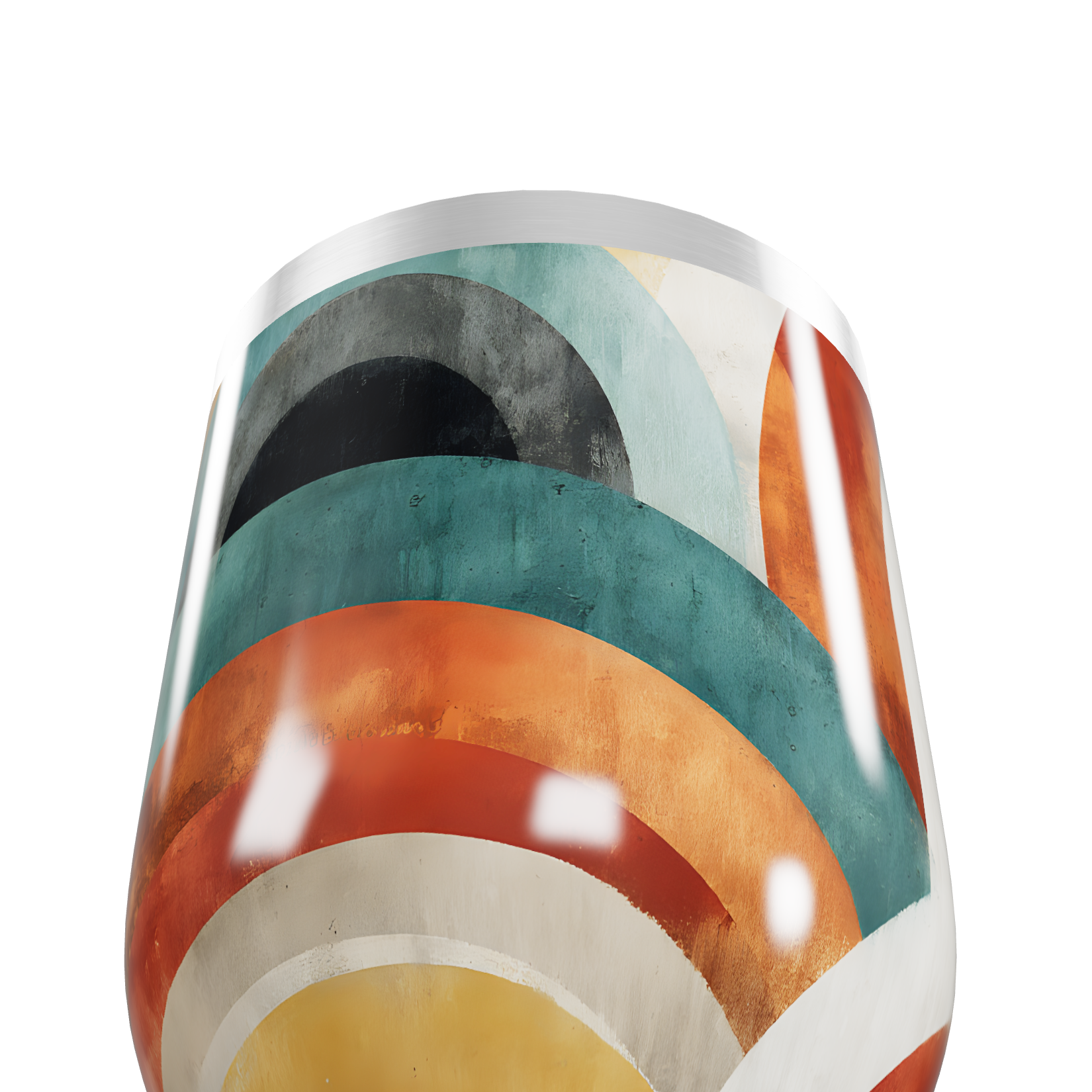 Copo Térmico Slim - Arco-íris Colorido