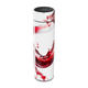 Garrafa Térmica Touch - Branco com Estampa Vermelha