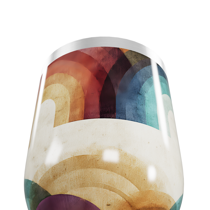 Copo Térmico Slim - Estampa Arco-Íris