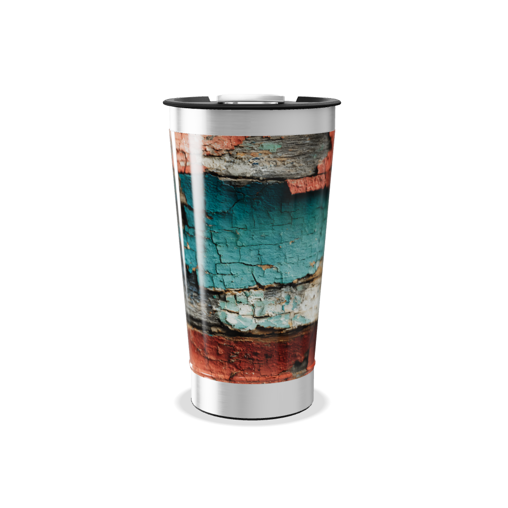 Copo Térmico - Estampa Colorida Vintage