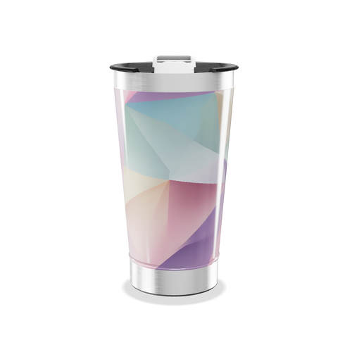 Copo Térmico - Geométrico Multicolorido