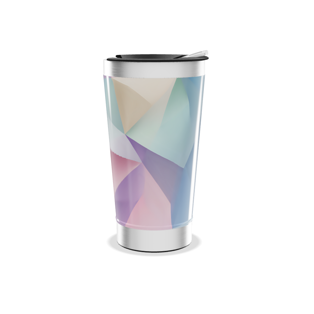 Copo Térmico - Geométrico Multicolorido