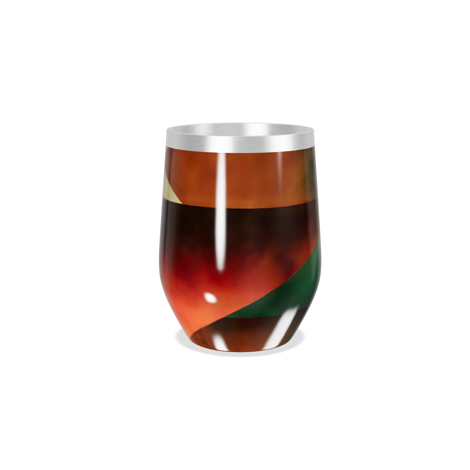 Copo Térmico Slim - Design Multicolorido