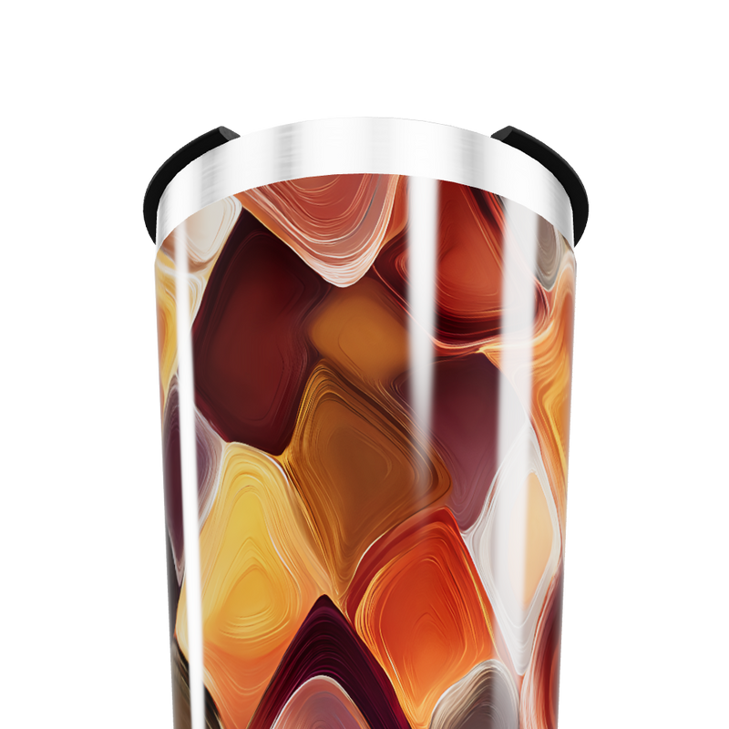 Copo Térmico - Estampa Abstrata Colorida