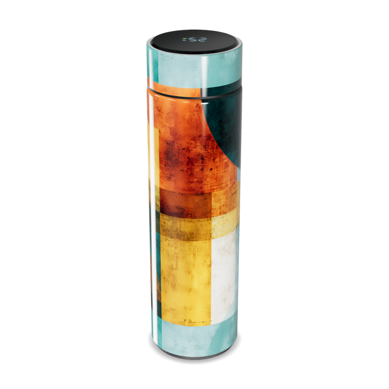 Garrafa Térmica Touch - Design Colorido Aço