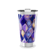 Copo Térmico - Estampa Geométrica Azul