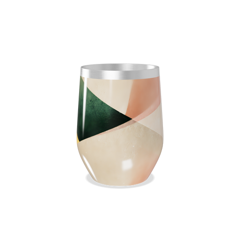 Copo Térmico Slim - Geométrico Colorido Inox