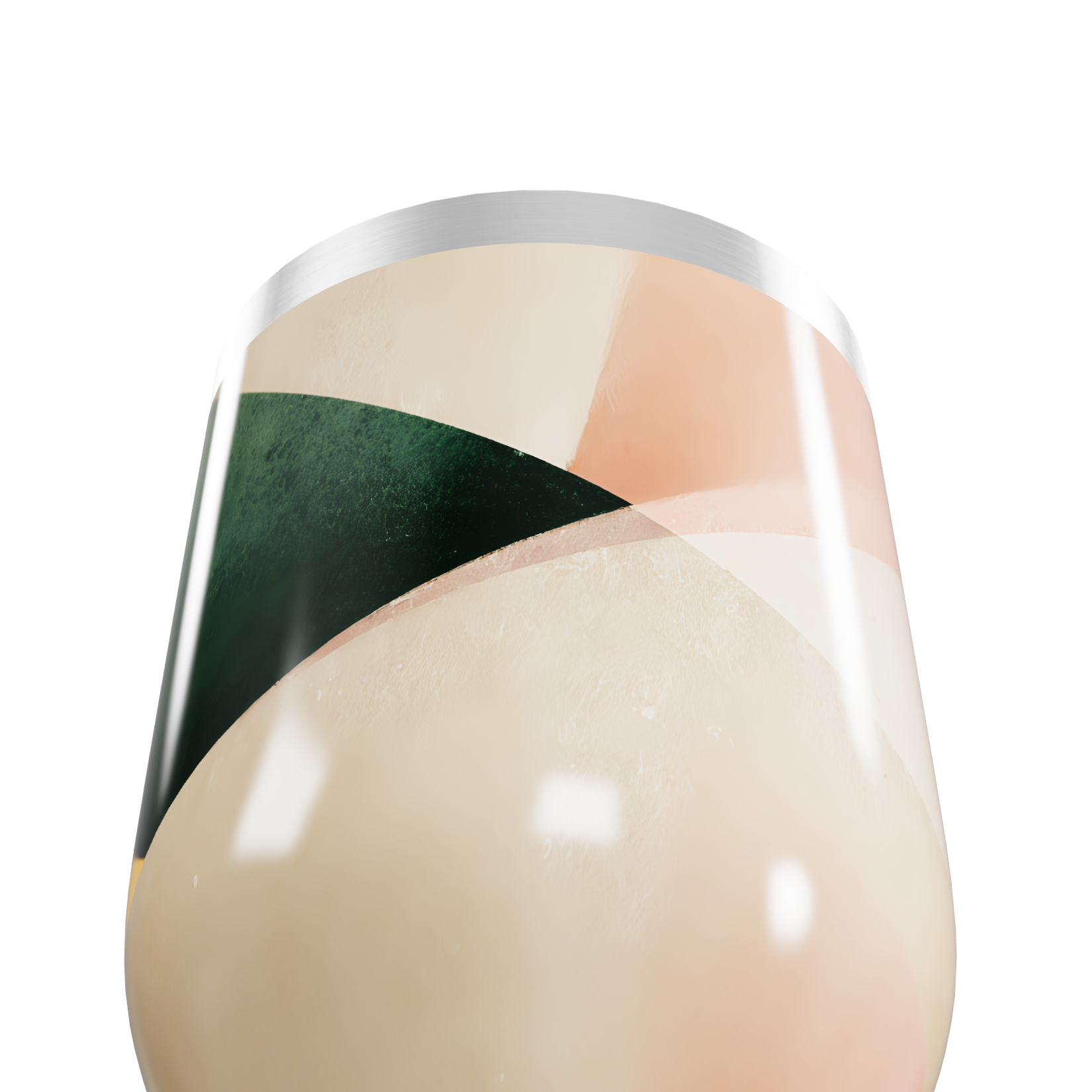 Copo Térmico Slim - Geométrico Colorido Inox