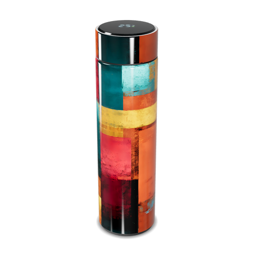 Garrafa Térmica Touch - Estampa Colorida Digital