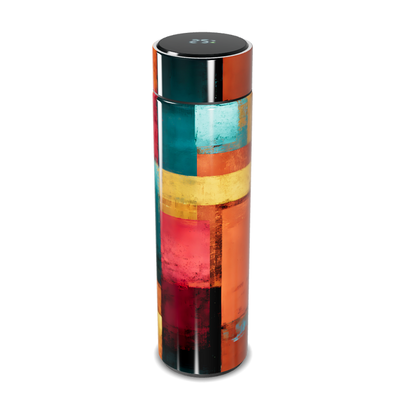 Garrafa Térmica Touch - Estampa Colorida Digital