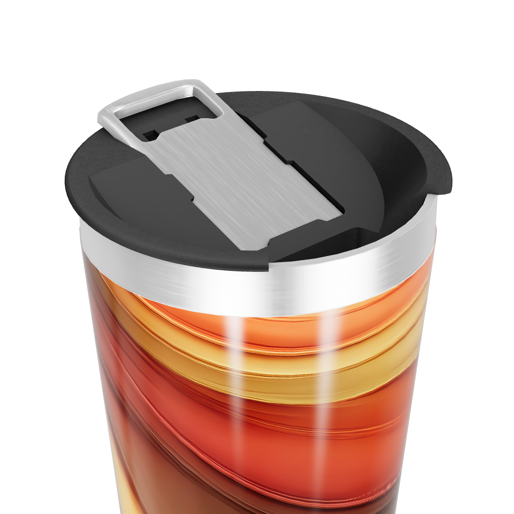 Copo Térmico - Estampado Colorido Aço Inox