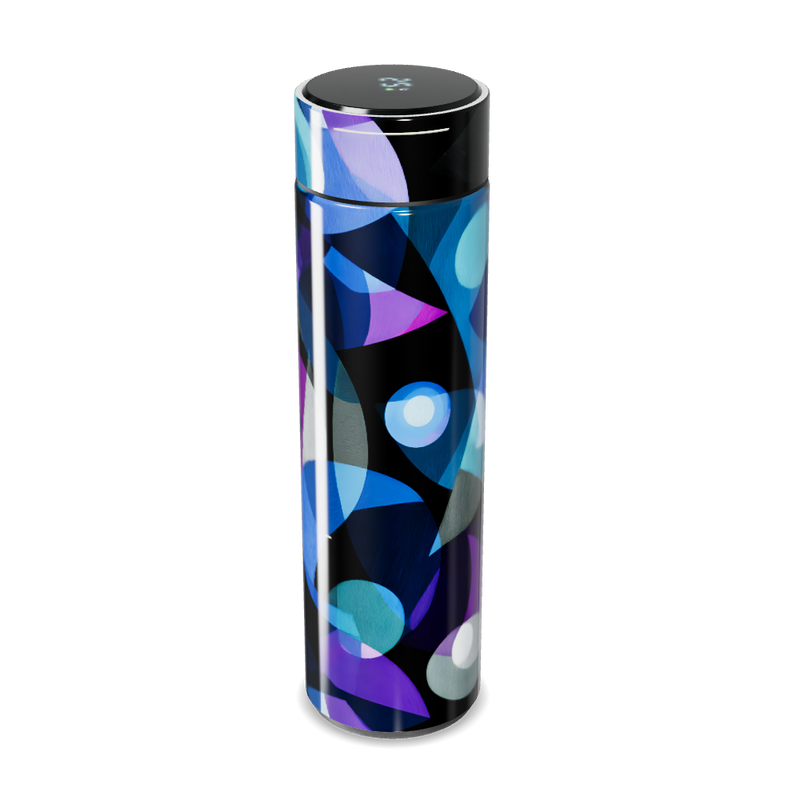 Garrafa Térmica Touch - Estampa Colorida Abstrata