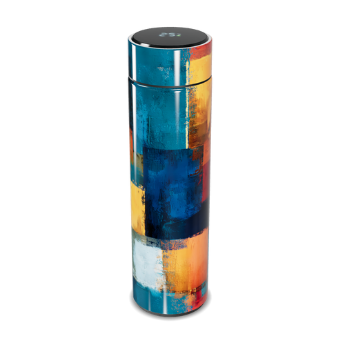 Garrafa Térmica Touch - Estampa Colorida