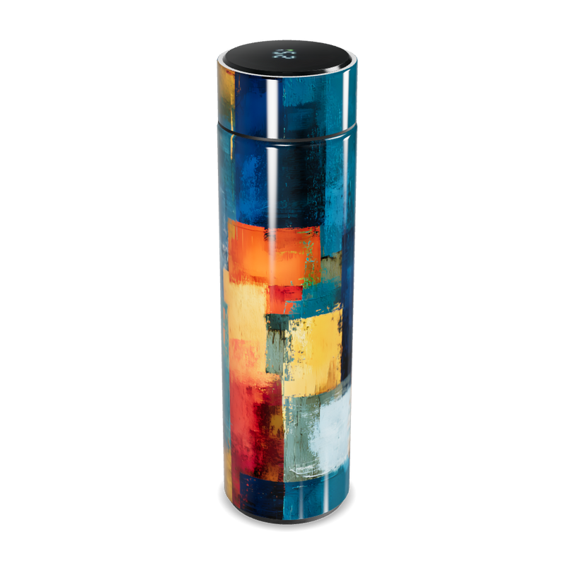 Garrafa Térmica Touch - Estampa Colorida