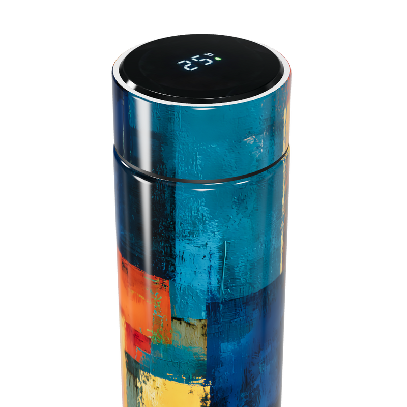 Garrafa Térmica Touch - Estampa Colorida