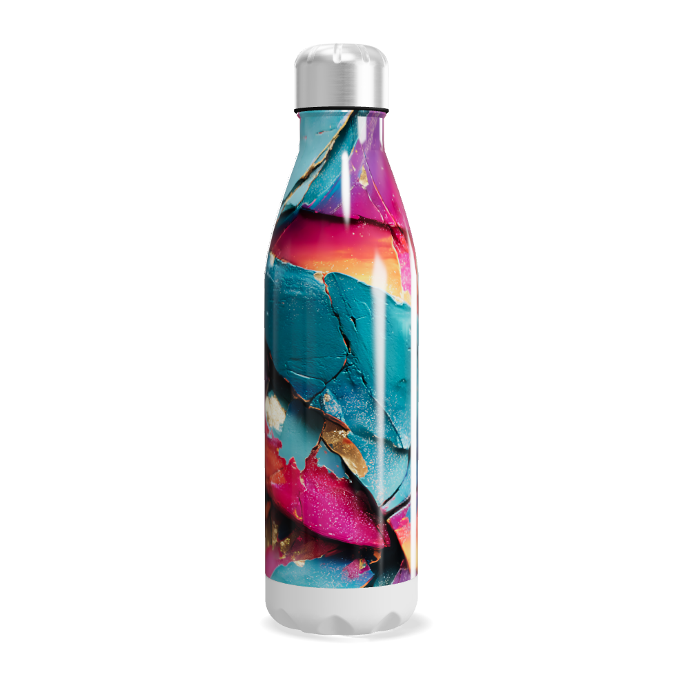 Garrafa Inox - Colorida Abstrata 500ml