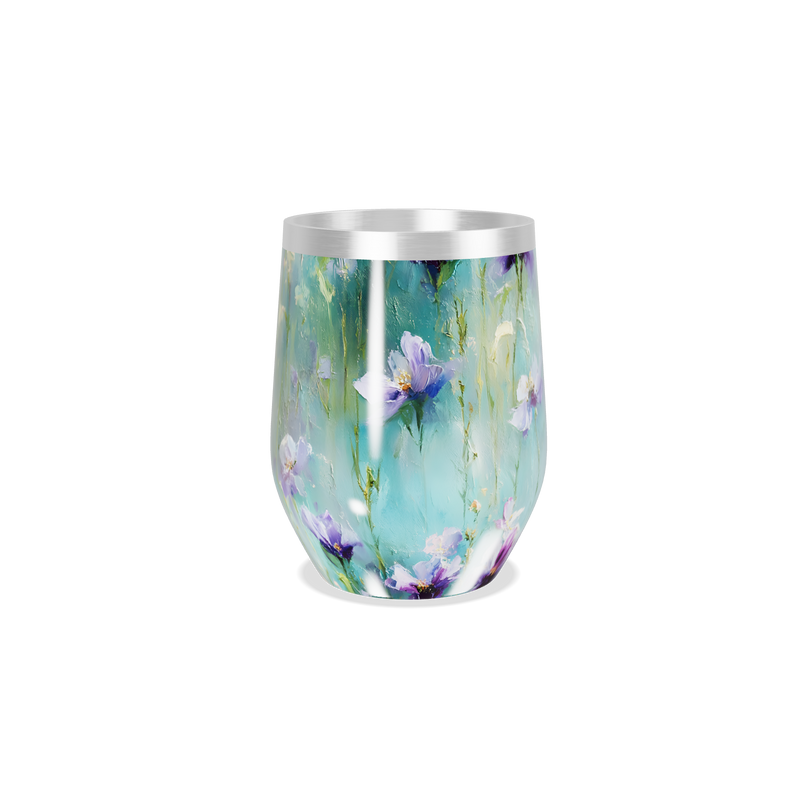 Copo Térmico Slim - Floral Multicolorido