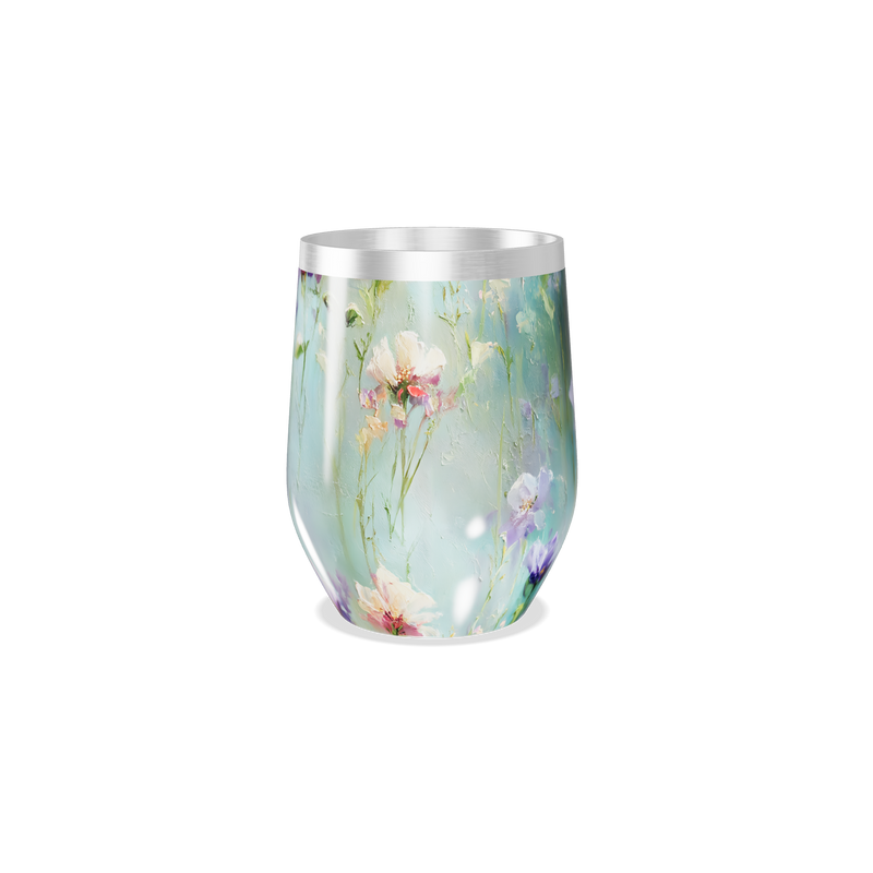 Copo Térmico Slim - Floral Multicolorido