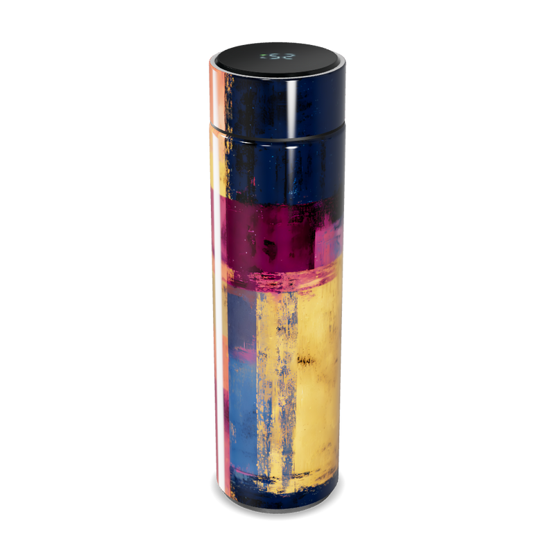 Garrafa Térmica Touch - Rosa Pintura Abstrata