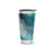 Copo Térmico - Azul Abstrato Aço Inox