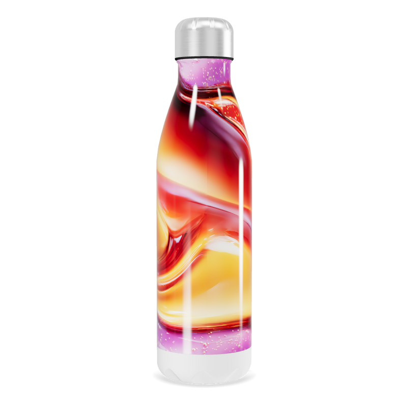 Garrafa Inox Estampa Colorida 500ml